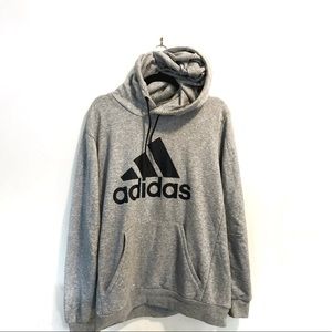 brand new adidas hoodie | grey hoodie
